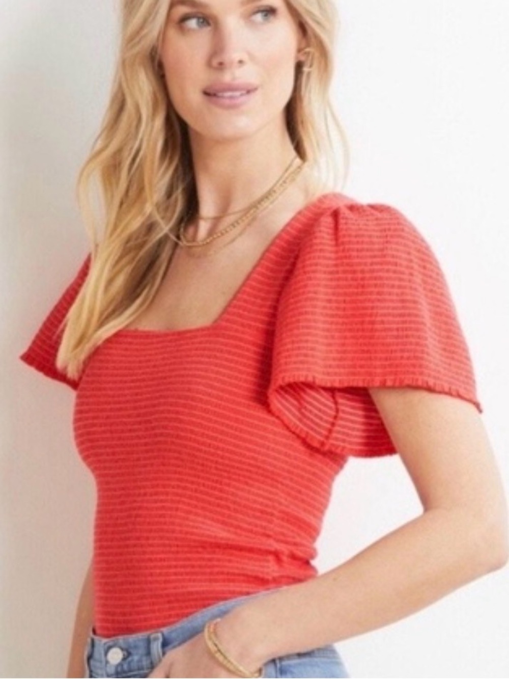 Nation LTD Women’s Scarlett Flutter Top